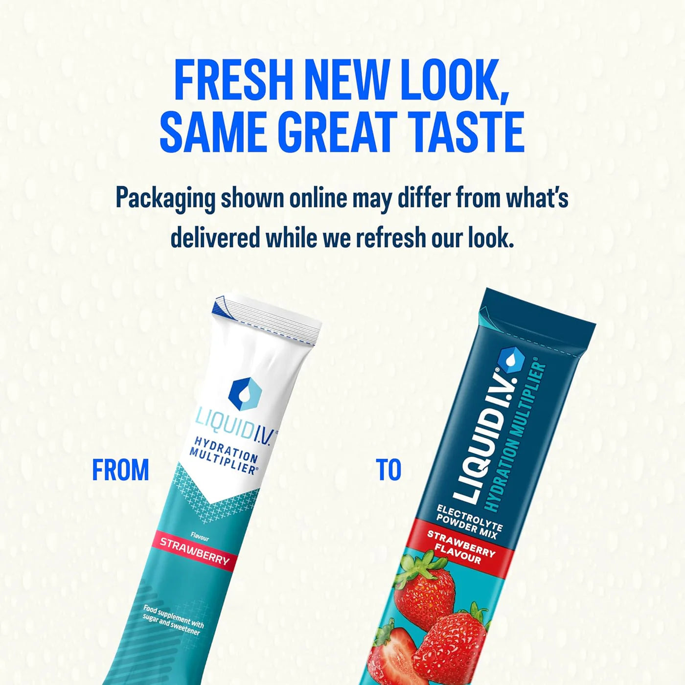 Liquid I.V. Electrolyte Powder Sachets I 32 Sticks (£1 Per Stick) I Strawberry & Tropical Punch Bundle | On-The-Go Hydration