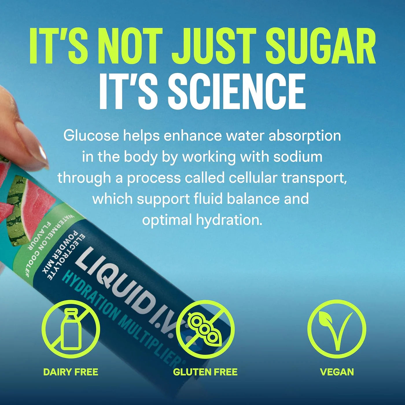 Liquid I.V. Electrolyte Powder Sachets I 32 Sticks (£1 Per Stick) I Strawberry & Tropical Punch Bundle | On-The-Go Hydration
